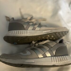 adidas Kids Sneakers - Gray and White